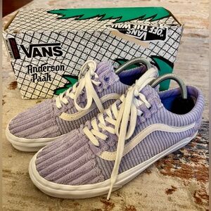 Vans Lavender Anderson Paak Skate Sneakers RARE FIND!